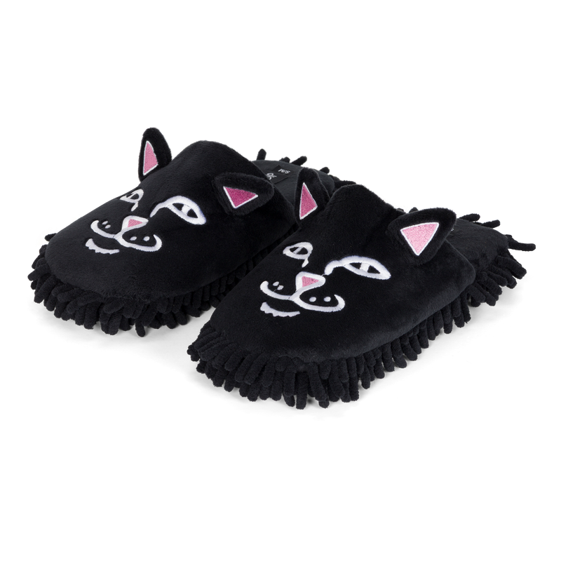 Jermie Mop Slippers (Black)
