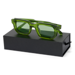 Castanza Sunglasses (Light Green)