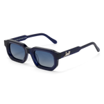 Castanza Sunglasses (Navy / Light Blue)