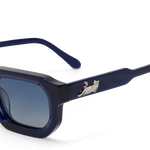 Castanza Sunglasses (Navy / Light Blue)