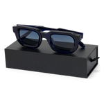 Castanza Sunglasses (Navy / Light Blue)
