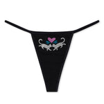 Hyaena Thong (Black)