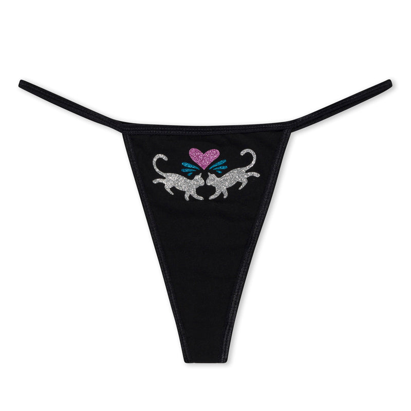 Hyaena Thong (Black)