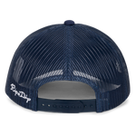 Great Wave Of Nerm Trucker Hat (Navy)