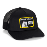 Meow Meow Trucker Hat (Black)