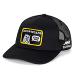 Meow Meow Trucker Hat (Black)