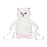 Lord Nermal Plush Backpack (White)
