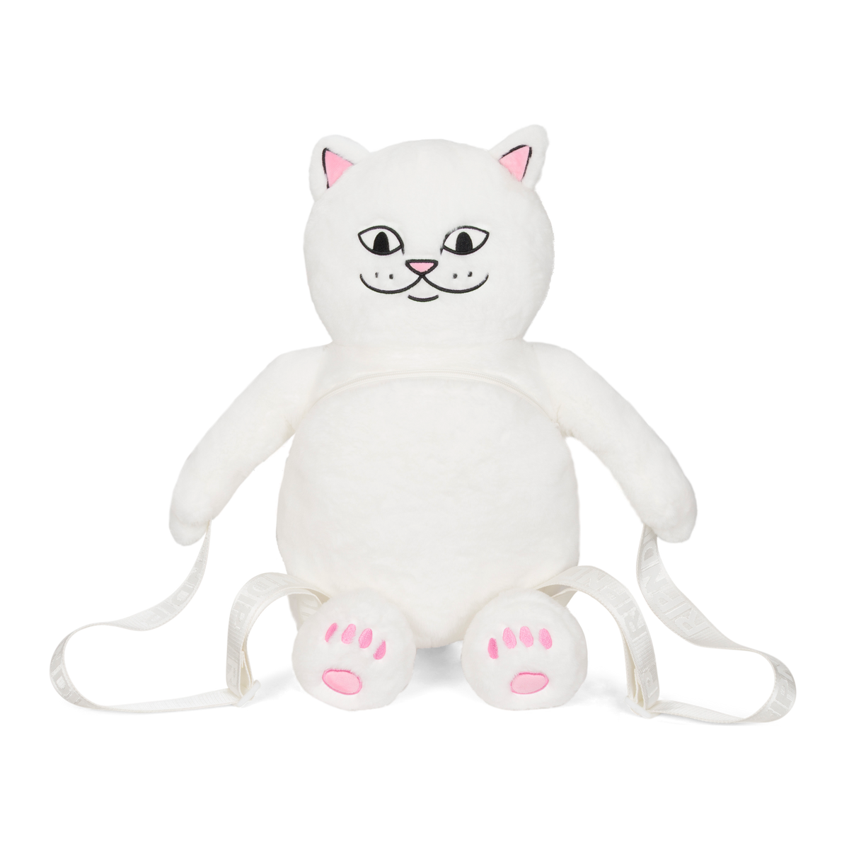 Lord Nermal Plush Backpack (White)