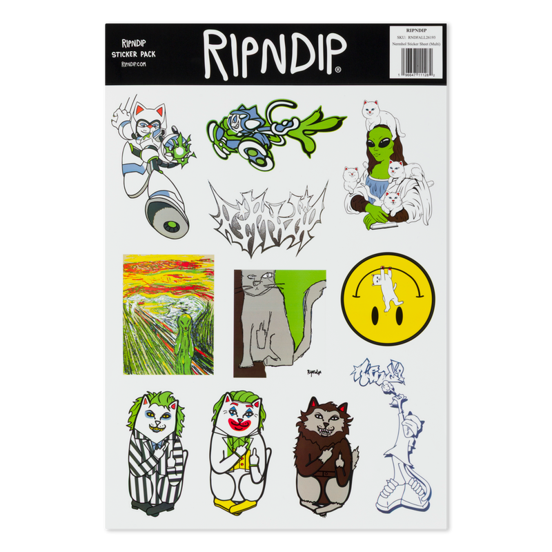 Nermhol Sticker Sheet (Multi)