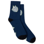 Cyclone Mid Socks (Navy)