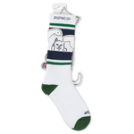 Peeking Nermal Socks (Green / Slate)
