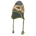 Pacific Beach Peruvian Beanie (Charcoal)