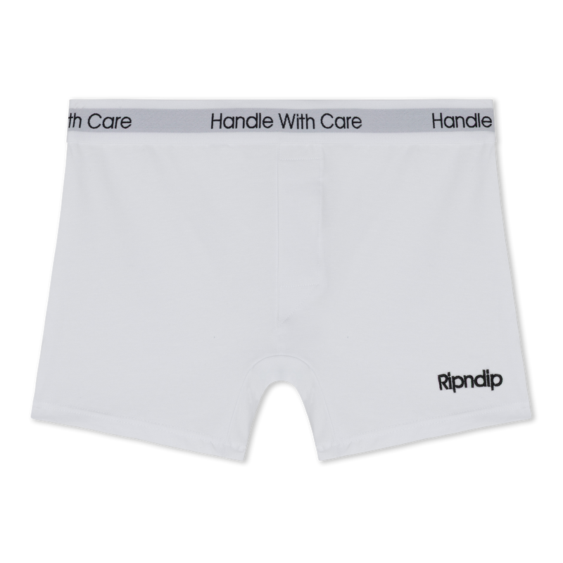 Handle With Care Boxers (White)