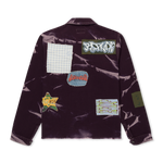 Skyline Work Jacket (Dark Plum Wash)