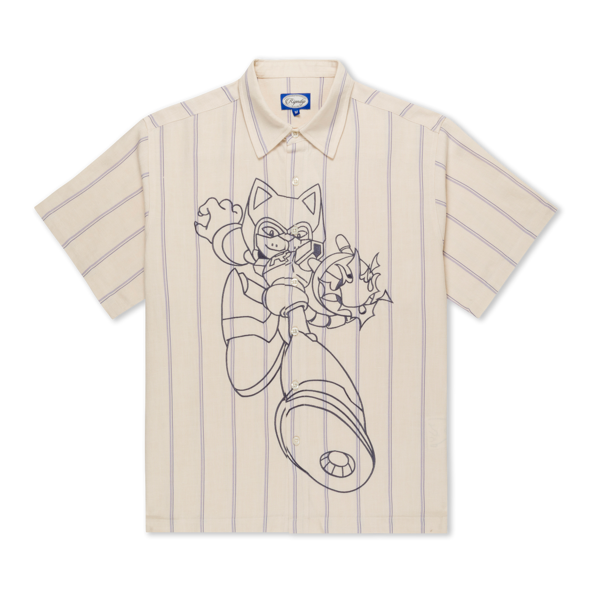 Rokkunerm Button Up (Off White)