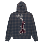 Hard In Da Paint ZipUp Hoodie (Charcoal Sun Fade)