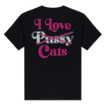 I Love Cats Tee (Black)