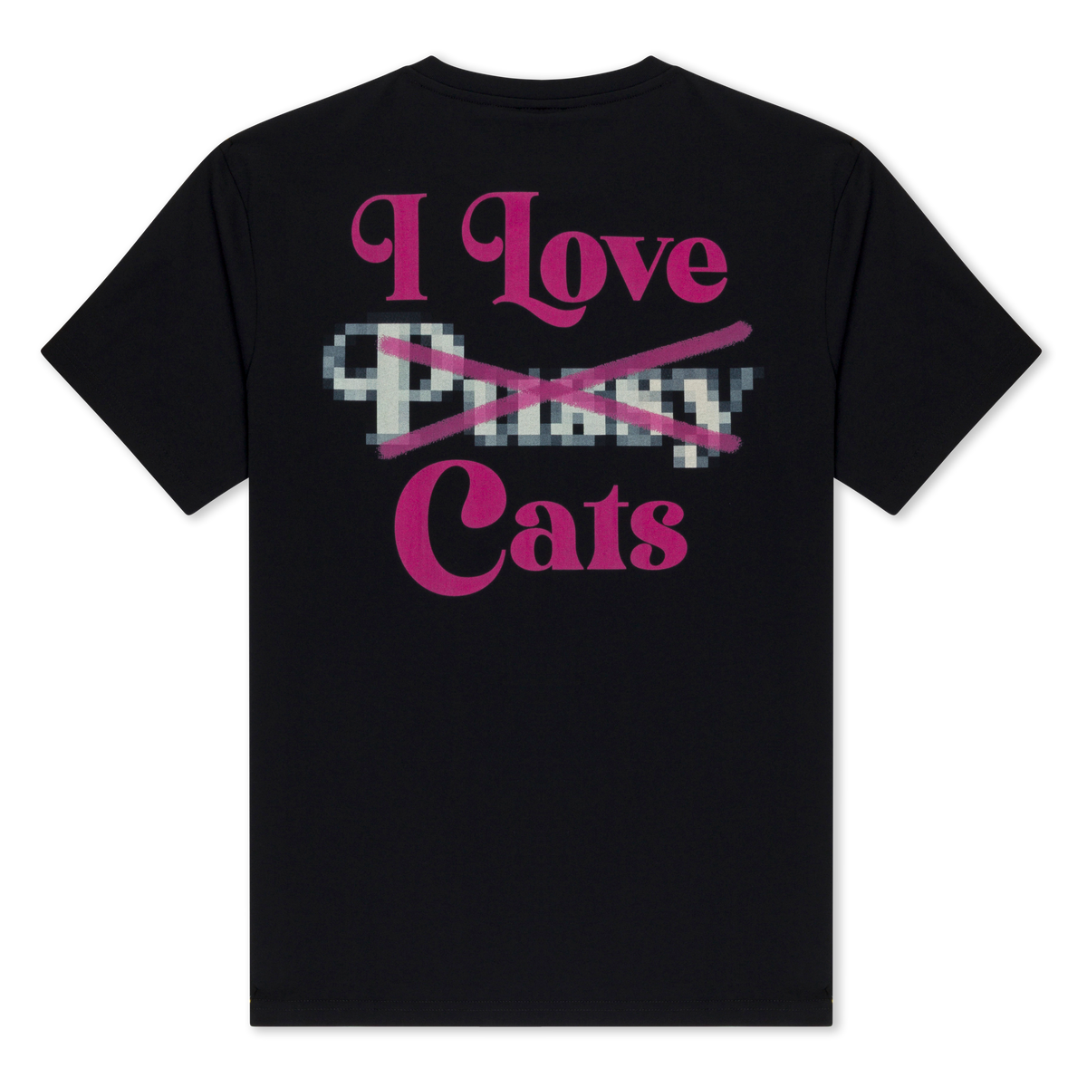 I Love Cats Tee (Black)