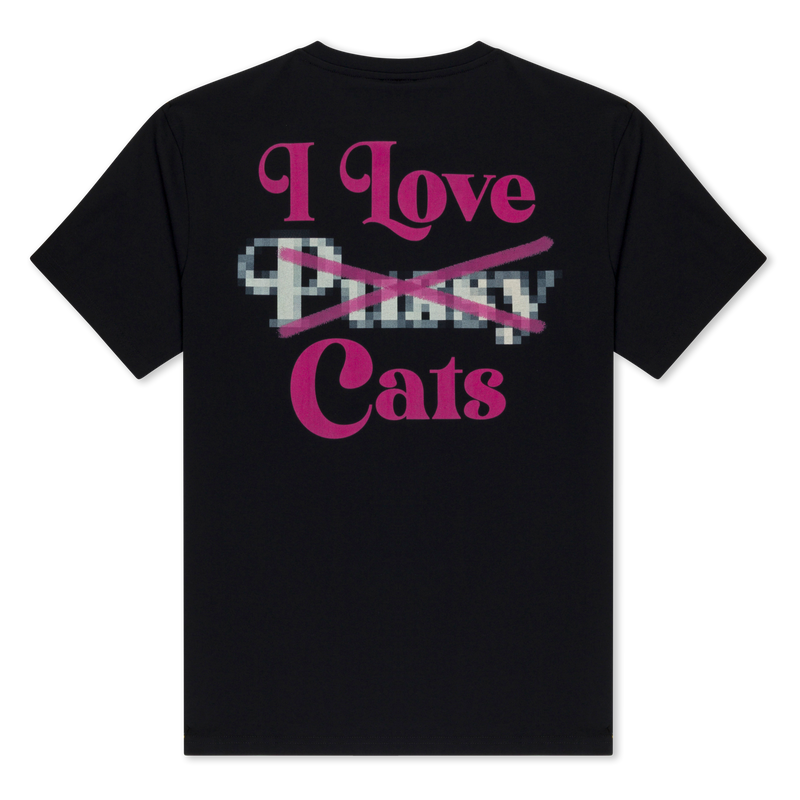 I Love Cats Tee (Black)