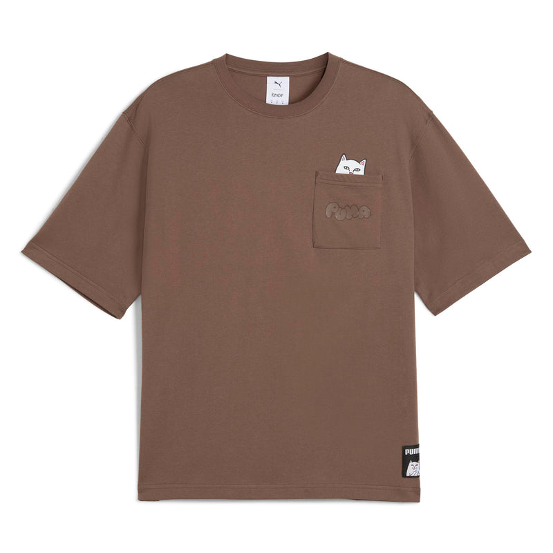PUMA X RIPNDIP Lord Nermal Pocket Tee (Flat Bronze)