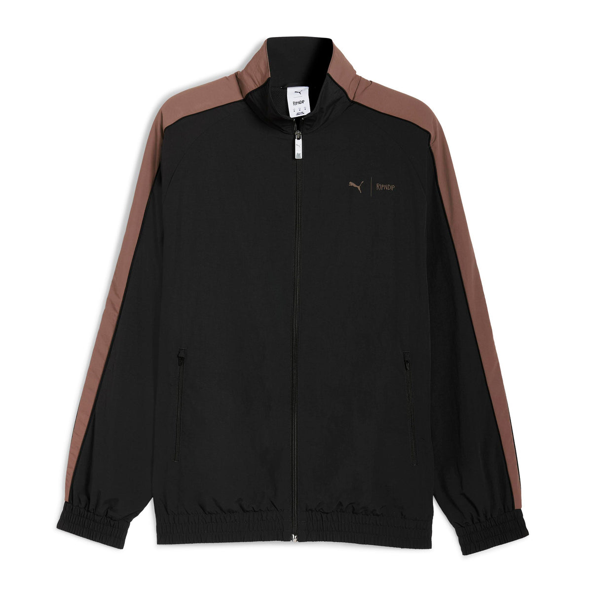 PUMA X RIPNDIP T7 Oversized Track Jacket (Puma Black)