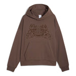PUMA X RIPNDIP Boxy Graphic Hoodie (Flat Bronze)