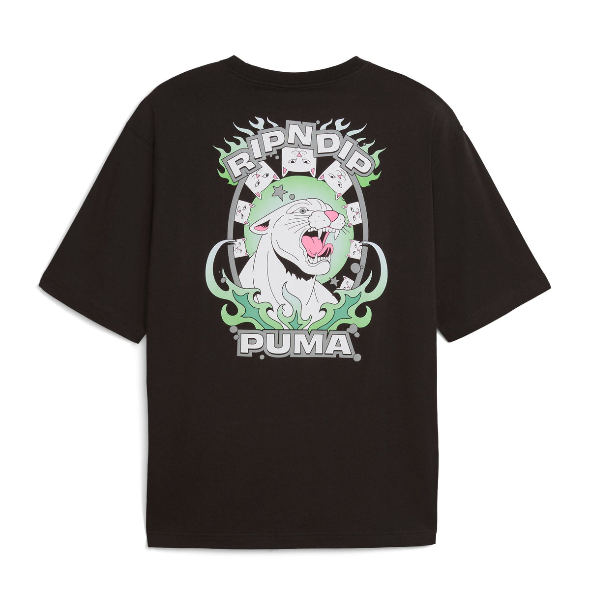 PUMA X RIPNDIP Boxy Graphic Tee (Puma Black)