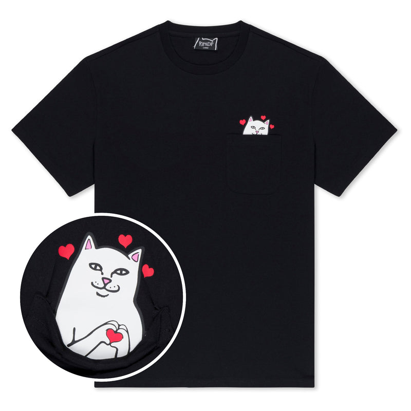 Nermal Loves Pocket Tee (Black)