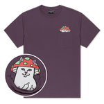 Lord Shroomy Pocket Tee (Dusty Plum)