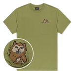 Full Moon Nerm Pocket Tee (Light Forest)