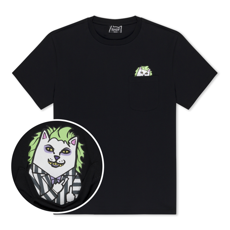 Bug Drank Nerm Pocket Tee (Black)