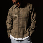 Where The Flowers Bloom Flannel Jacket (Olive)
