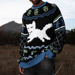 Out Of This World Knit Sweater (Black)