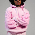 Castanza Hoodie (Light Pink Faded Wash)