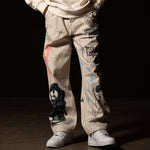 Goosebumps Wide Fit Pants (Bone)