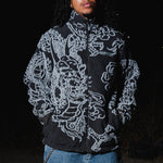 Haku Reversible Jacket (Black / Charcoal)