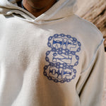 Linked Up Reverse Stitched Hoodie (Khaki)