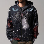 Redemption Zip Up Hoodie (Black Multi)