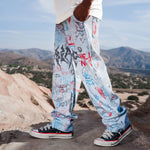 Marker Wide Fit Pants (Light Wash Denim)