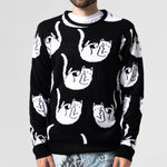 Falling For Nermal Knit Sweater (Black)
