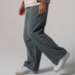 Western Roads Wide Fit Pants (Medium Wash)