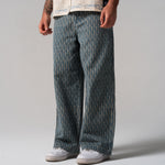 Western Roads Wide Fit Pants (Medium Wash)