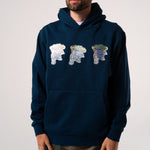 Robo Samurai Hoodie (Navy)