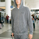RIPNGEMS Zip Up Hoodie (Charcoal Wash)