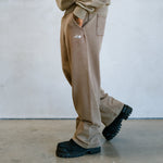 Castanza Straight Leg Sweatpants (Brown Vintage Wash)