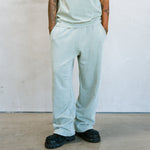 Castanza Straight Leg Sweatpants (Sage Vintage Wash)