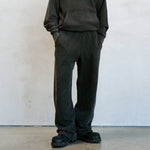 Castanza Straight Leg Sweatpants (Black Vintage Wash)