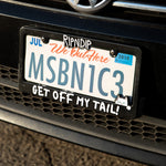 Tailgate License Plate Frame (Black)