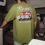 Riders Tee (Light Forest)