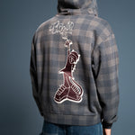Hard In Da Paint ZipUp Hoodie (Charcoal Sun Fade)